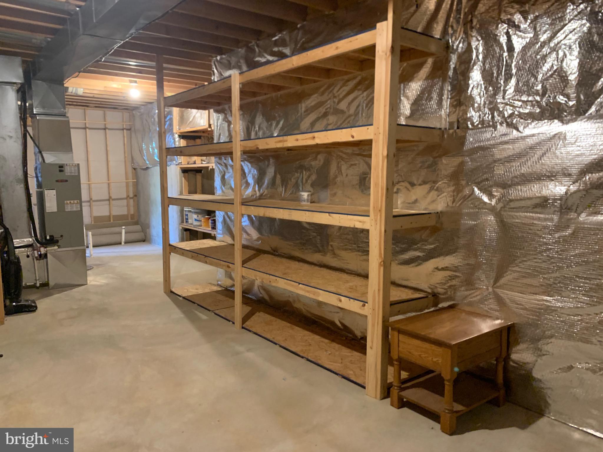 121 Colton Court Smithsburg, MD 21783 - Photo 95 of 107 massive storage room with tons of shelving