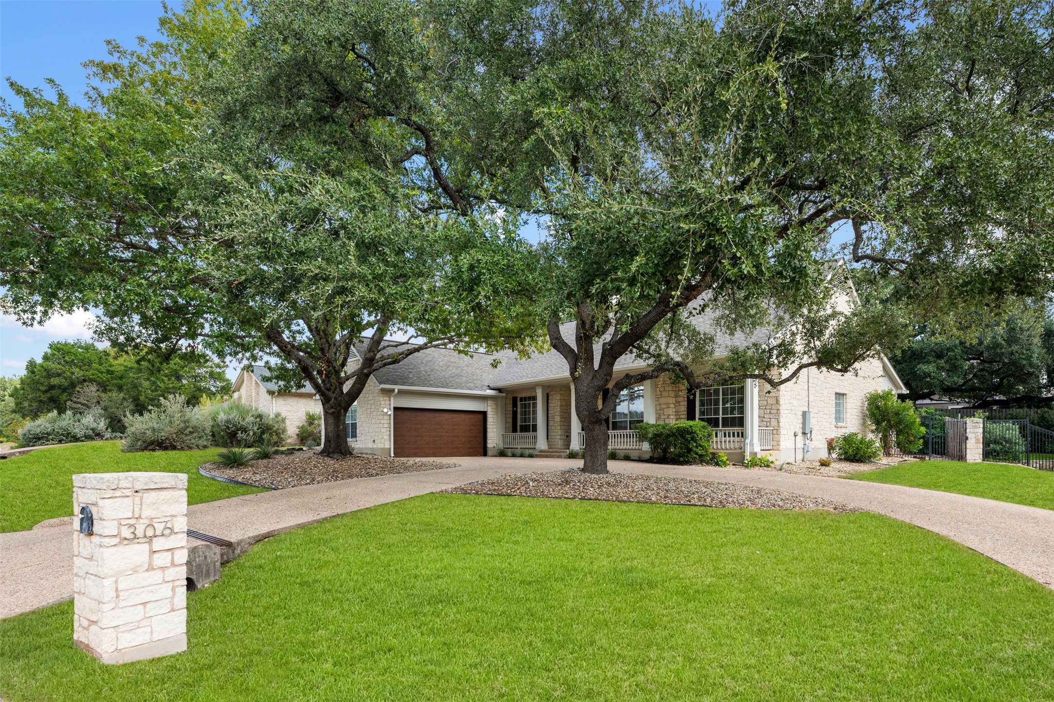 306 Copperleaf Road Lakeway, TX 78734 - Photo 1 of 1 Super one story with circular driveway