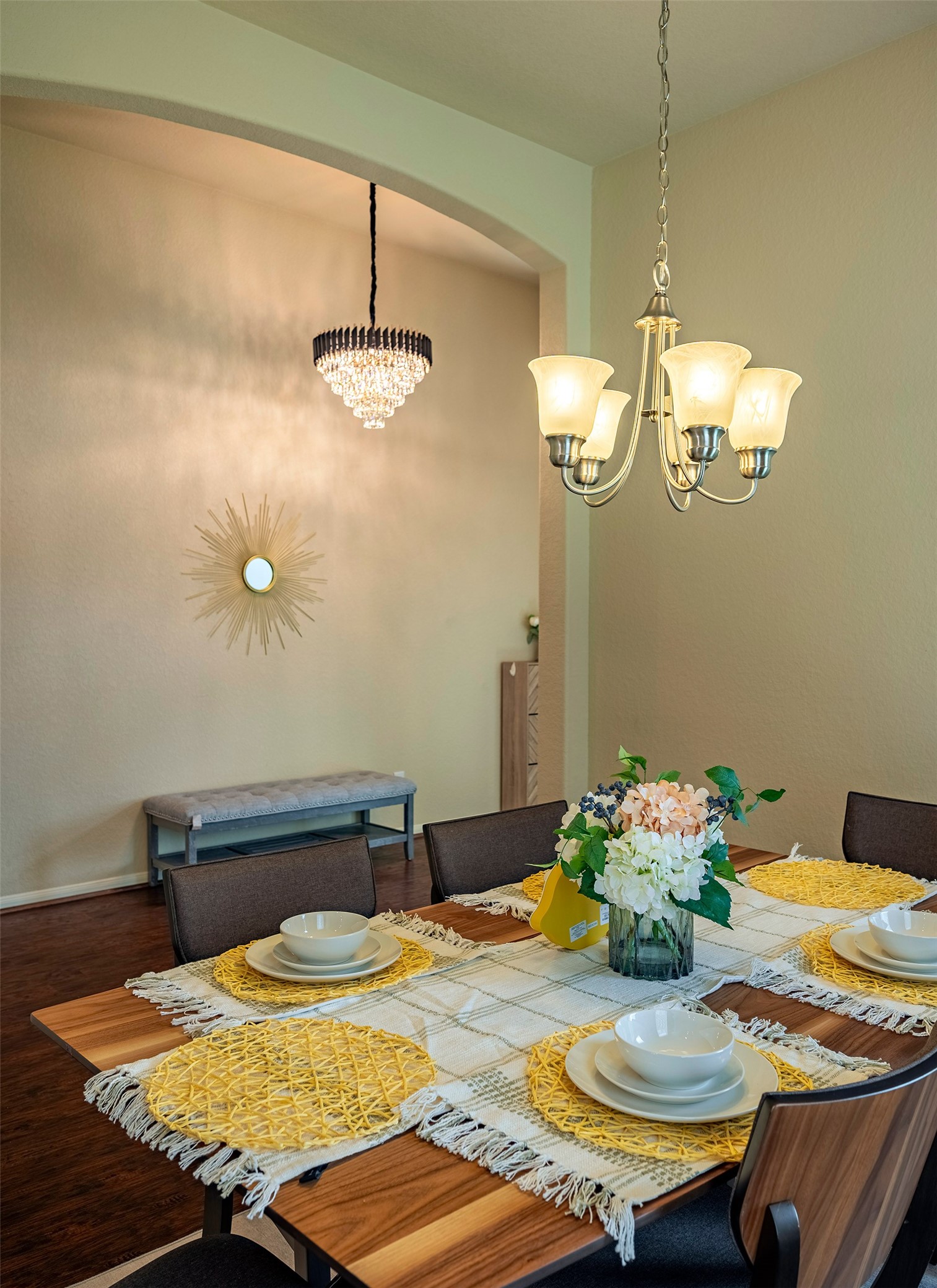 4423 Hidden Oaks Way Houston, TX 77084 - Photo 14 of 29 a view of a dining room with furniture