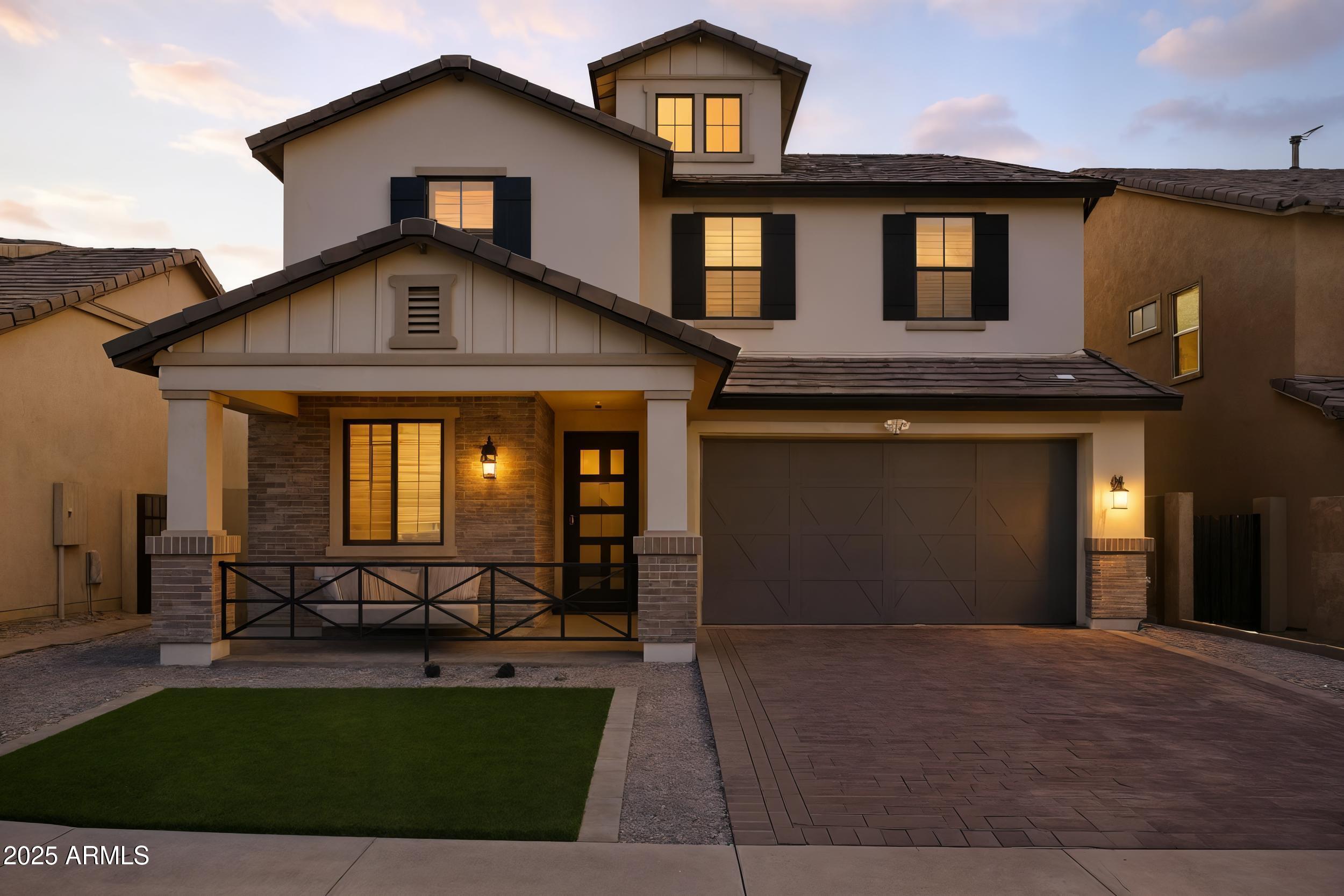 630 West Deer Creek Road Phoenix, AZ 85048 - Photo 1 of 47 a front view of a house with a yard