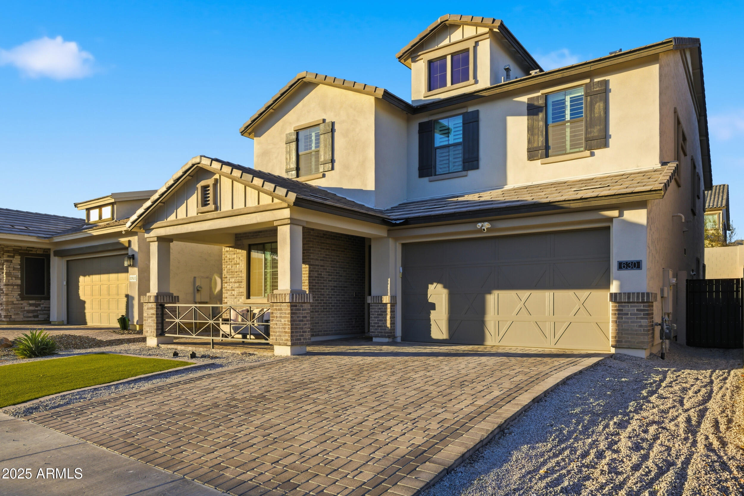 630 West Deer Creek Road Phoenix, AZ 85048 - Photo 34 of 47 a front view of a house with a yard