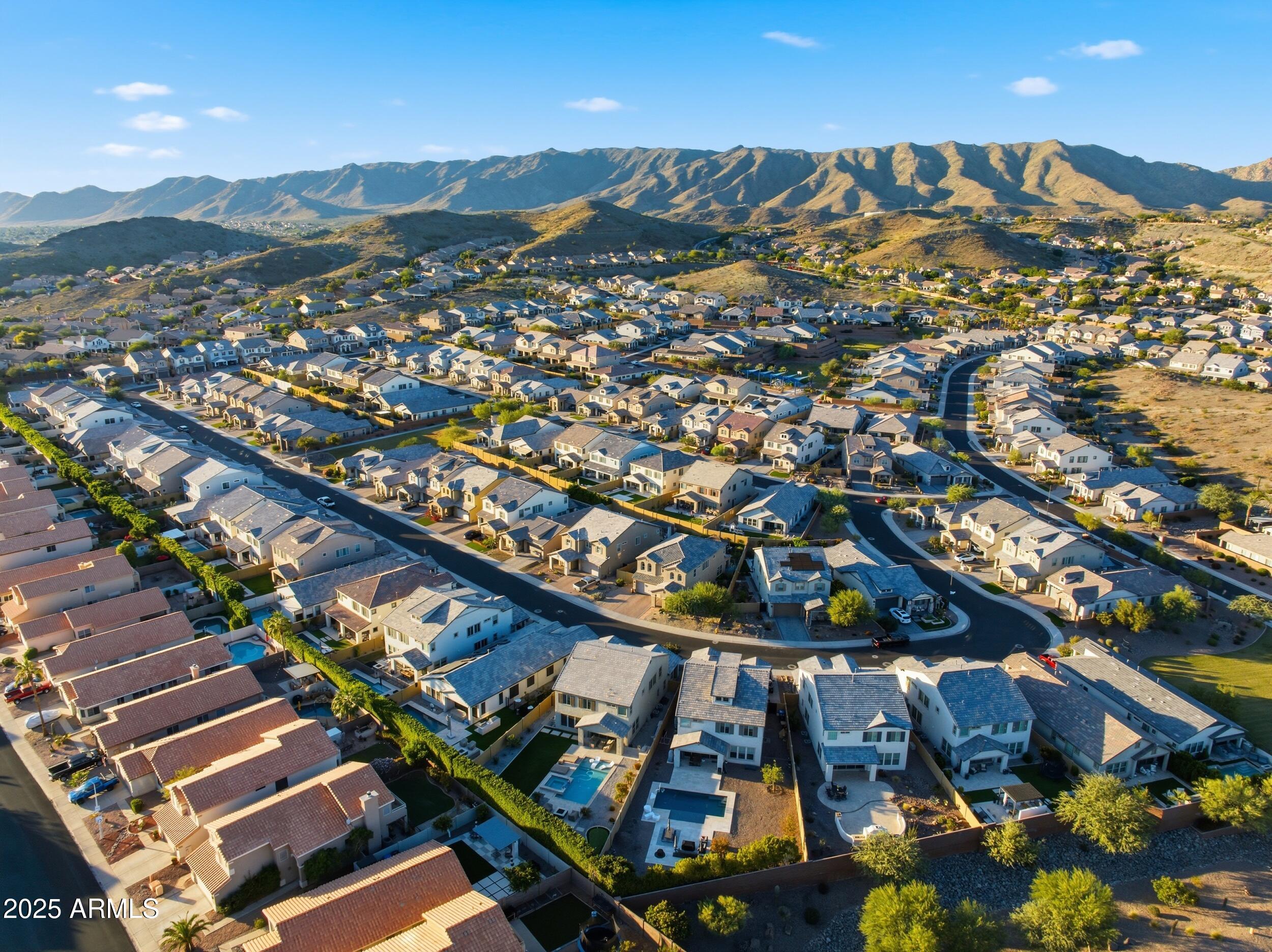 630 West Deer Creek Road Phoenix, AZ 85048 - Photo 40 of 47 an aerial view of multiple house