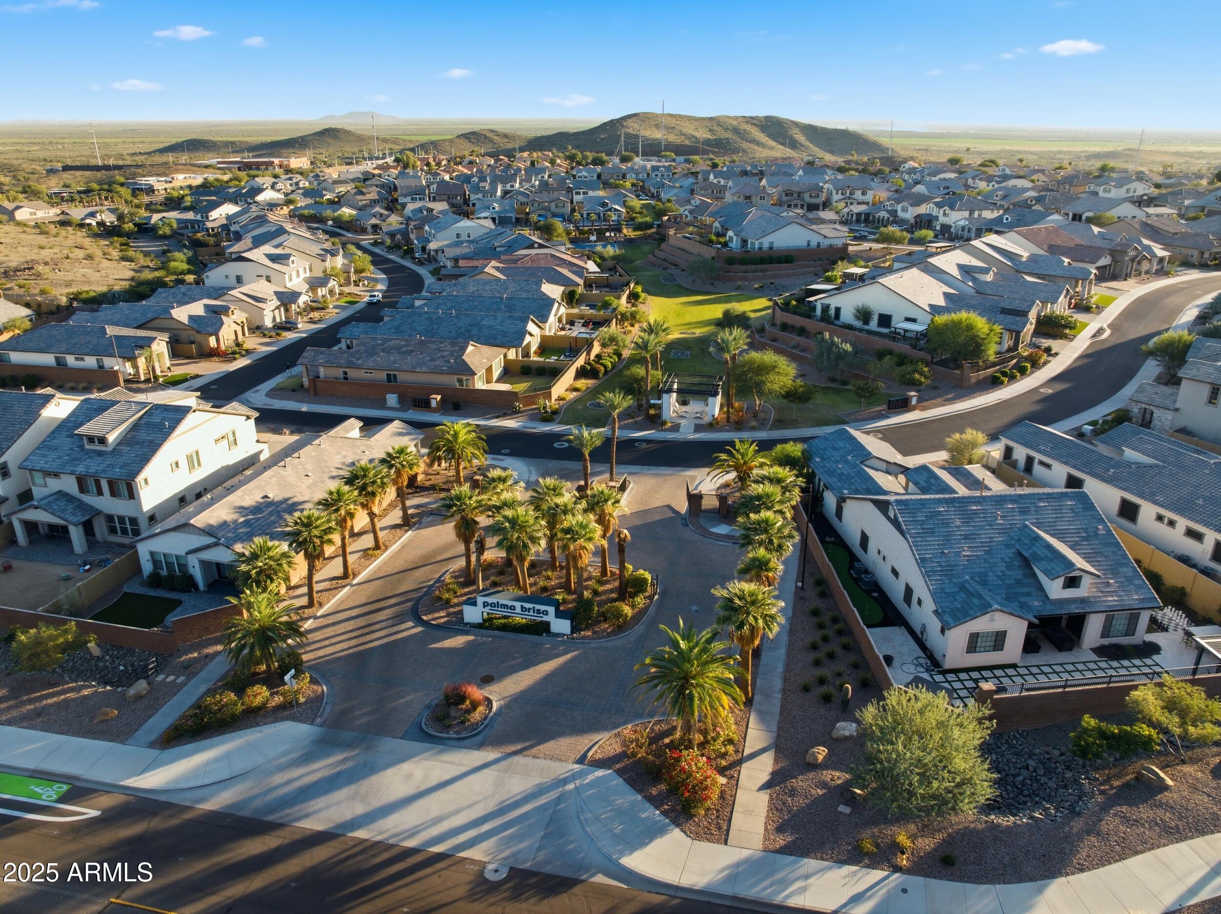 630 West Deer Creek Road Phoenix, AZ 85048 - Photo 42 of 47 an aerial view of residential houses with outdoor space