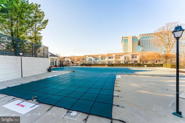 a view of a terrace with yard