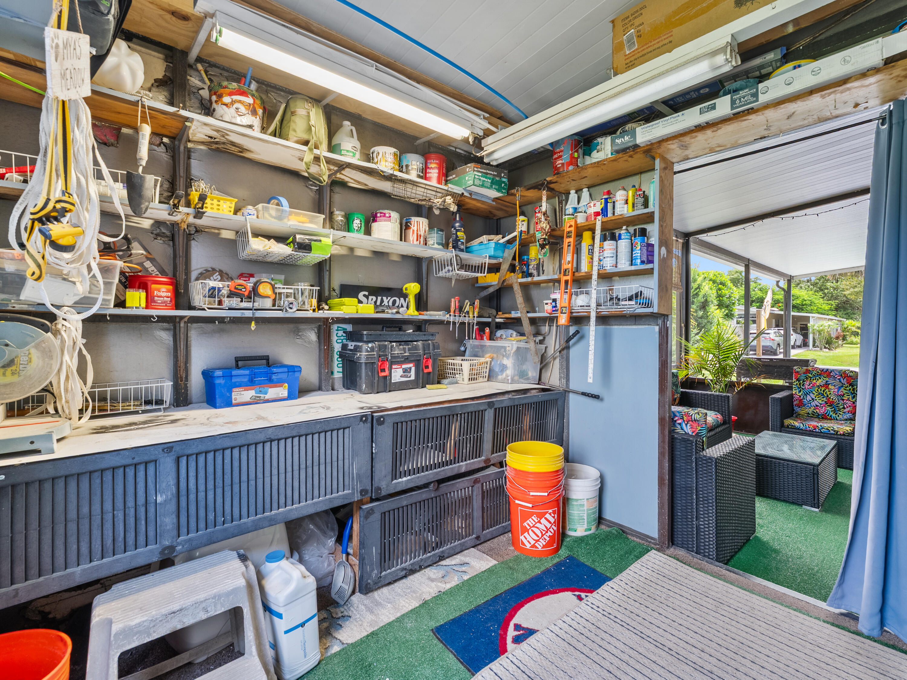 2855 Southwest Monarch Trail Stuart, FL 34997 - Photo 26 of 29 a view of store room with washer and dryer