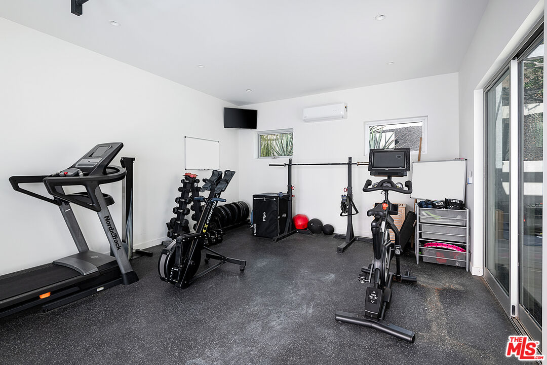 31201 Bailard Road Malibu, CA 90265 - Photo 39 of 56 a view of a room with gym equipment
