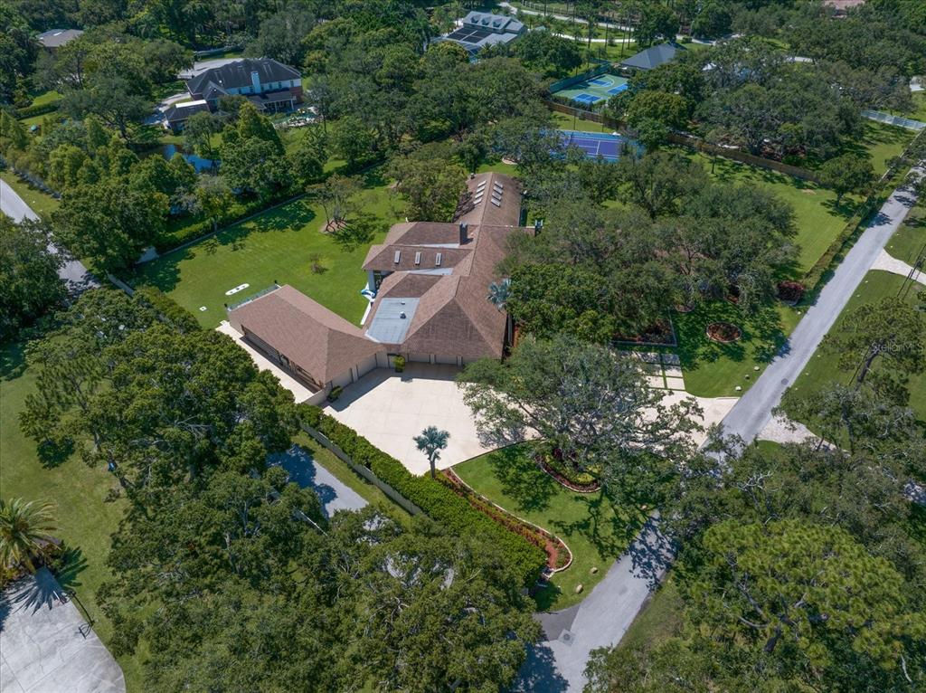 1835 Alicia Way Clearwater, FL 33764 - Photo 81 of 89 an aerial view of a house with outdoor space and street view