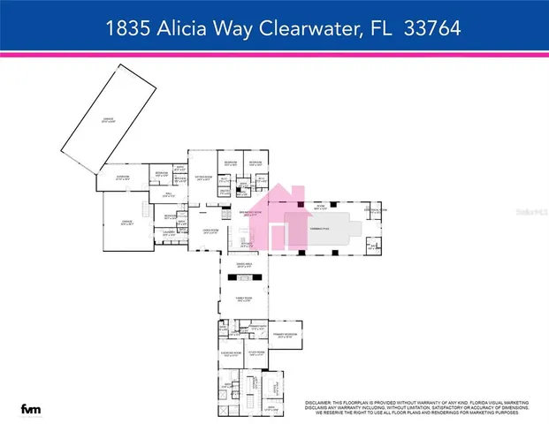$3,450,000 | 1835 Alicia Way, Clearwater, FL 33764