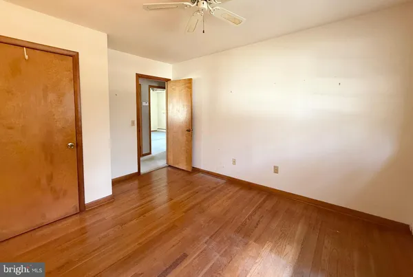 wooden floor in an empty room