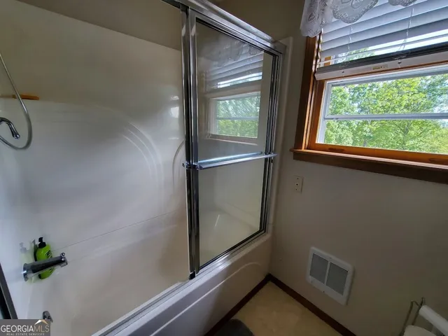 a close up of a couch in a living room