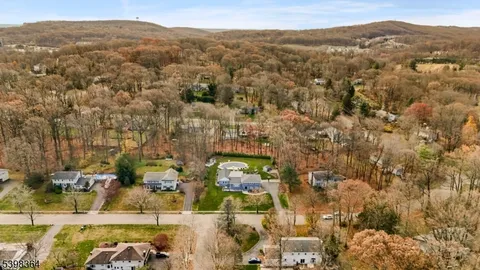 a view of city and mountain