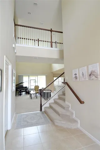 a view of entryway and hall