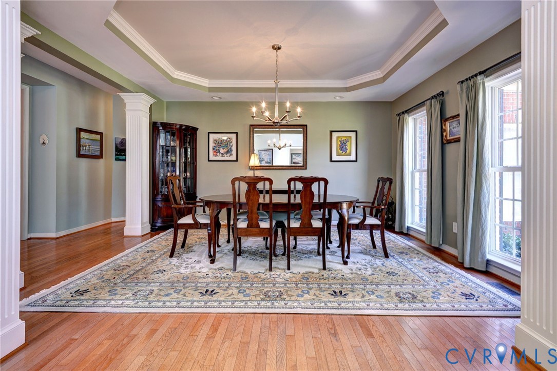 9405 Ashlock Court Toano, VA 23168 - Photo 5 of 43 a view of a dining room with furniture
