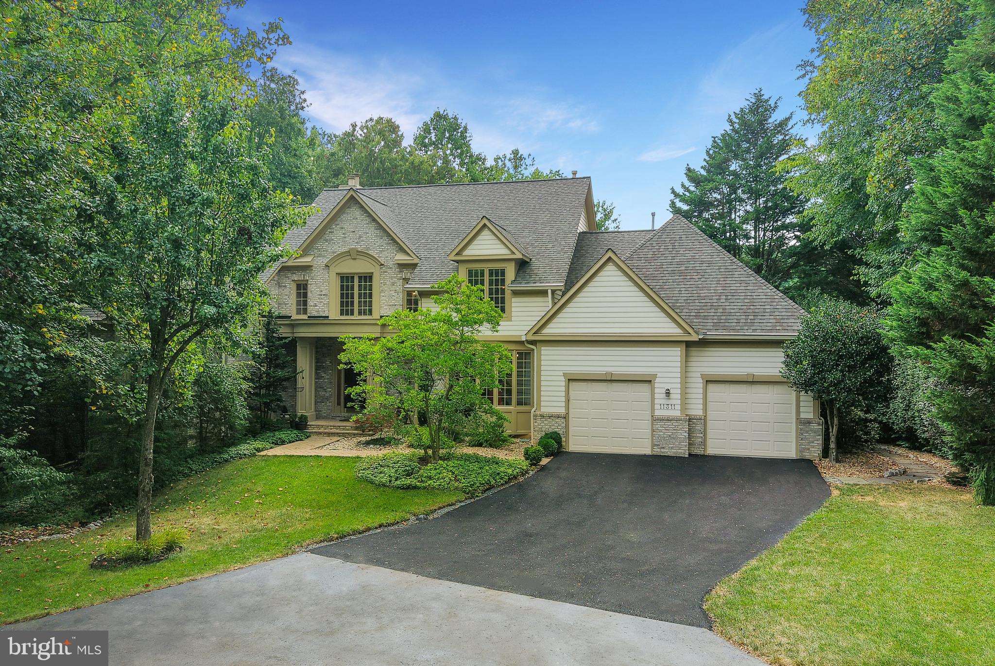 11311 Bright Pond Lane Reston, VA 20194 - Photo 1 of 50 Rare Gulick Danbury Model + Custom Front Elevation