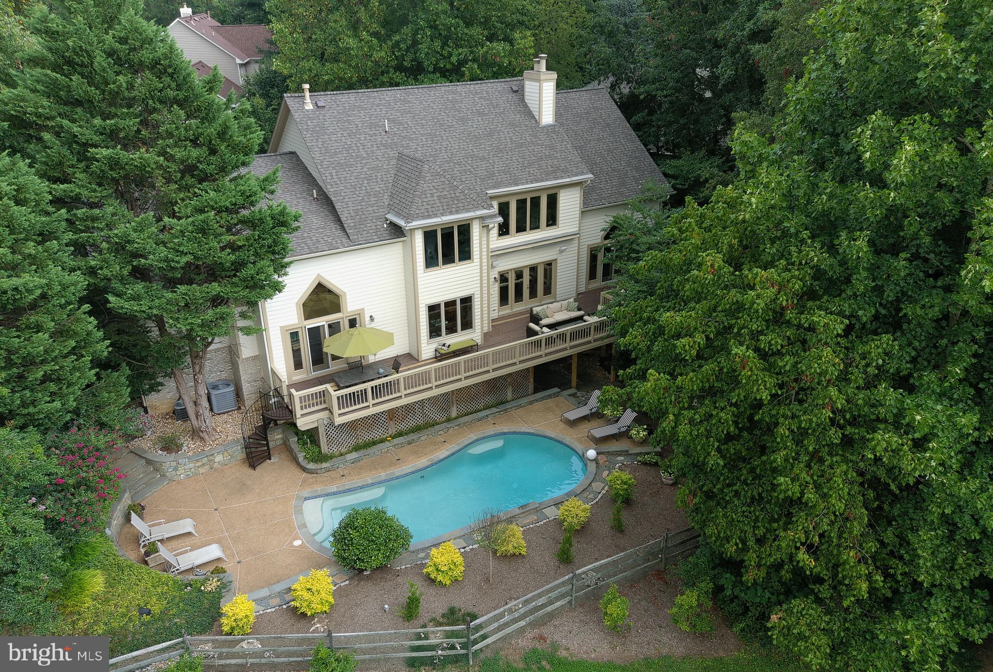11311 Bright Pond Lane Reston, VA 20194 - Photo 2 of 50 Rear Elevation of the Property