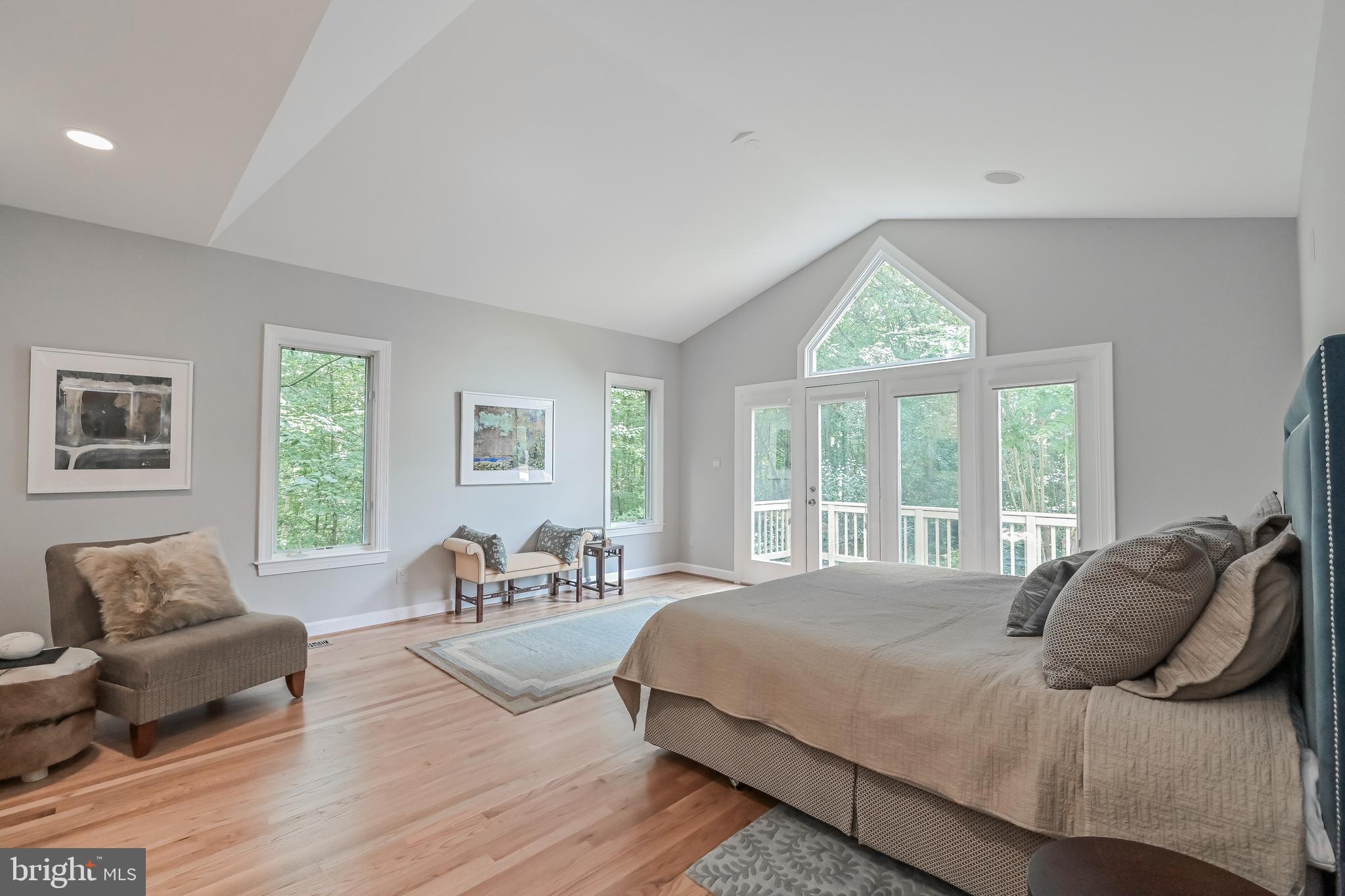 11311 Bright Pond Lane Reston, VA 20194 - Photo 21 of 50 Cathedral Ceilings in Primary Bedroom