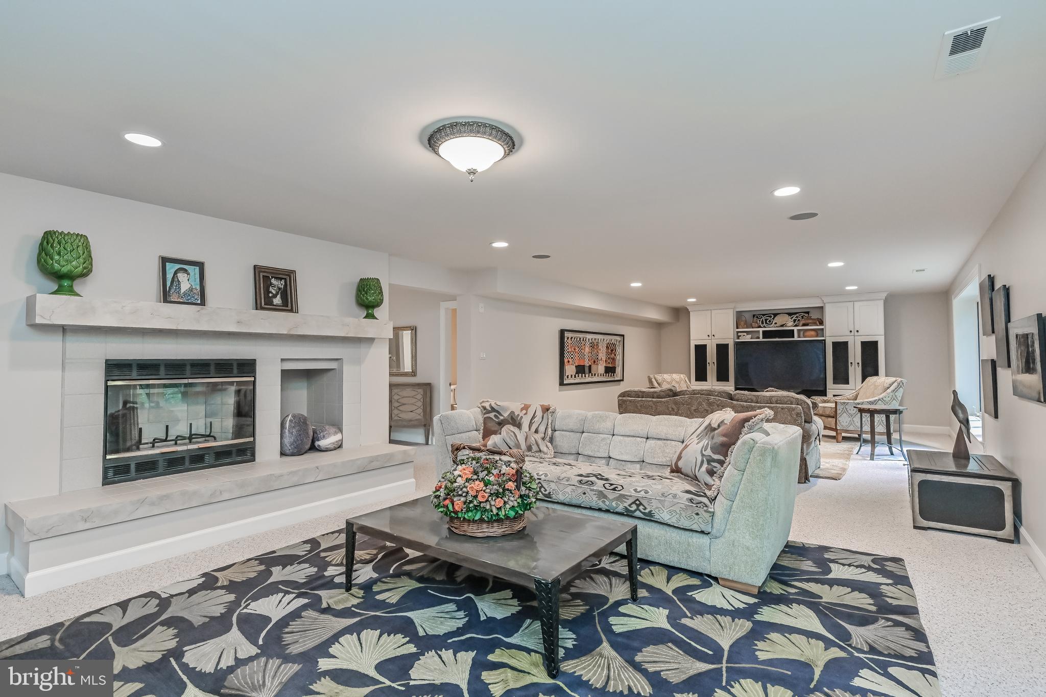 11311 Bright Pond Lane Reston, VA 20194 - Photo 37 of 50 Expansive Recreation Room w/ Recessed Lighting
