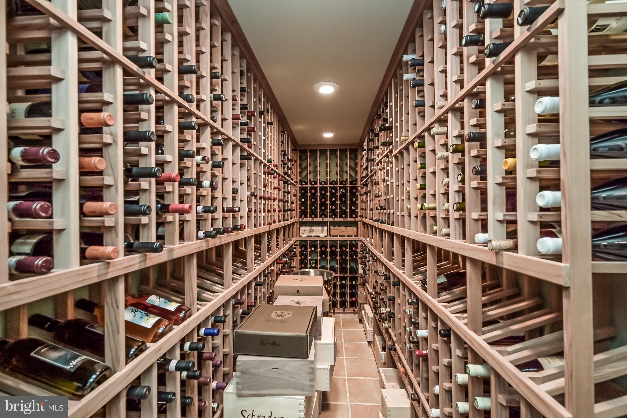 11311 Bright Pond Lane Reston, VA 20194 - Photo 40 of 50 Temperature Controlled Wine Cellar (1,200 Bottles)