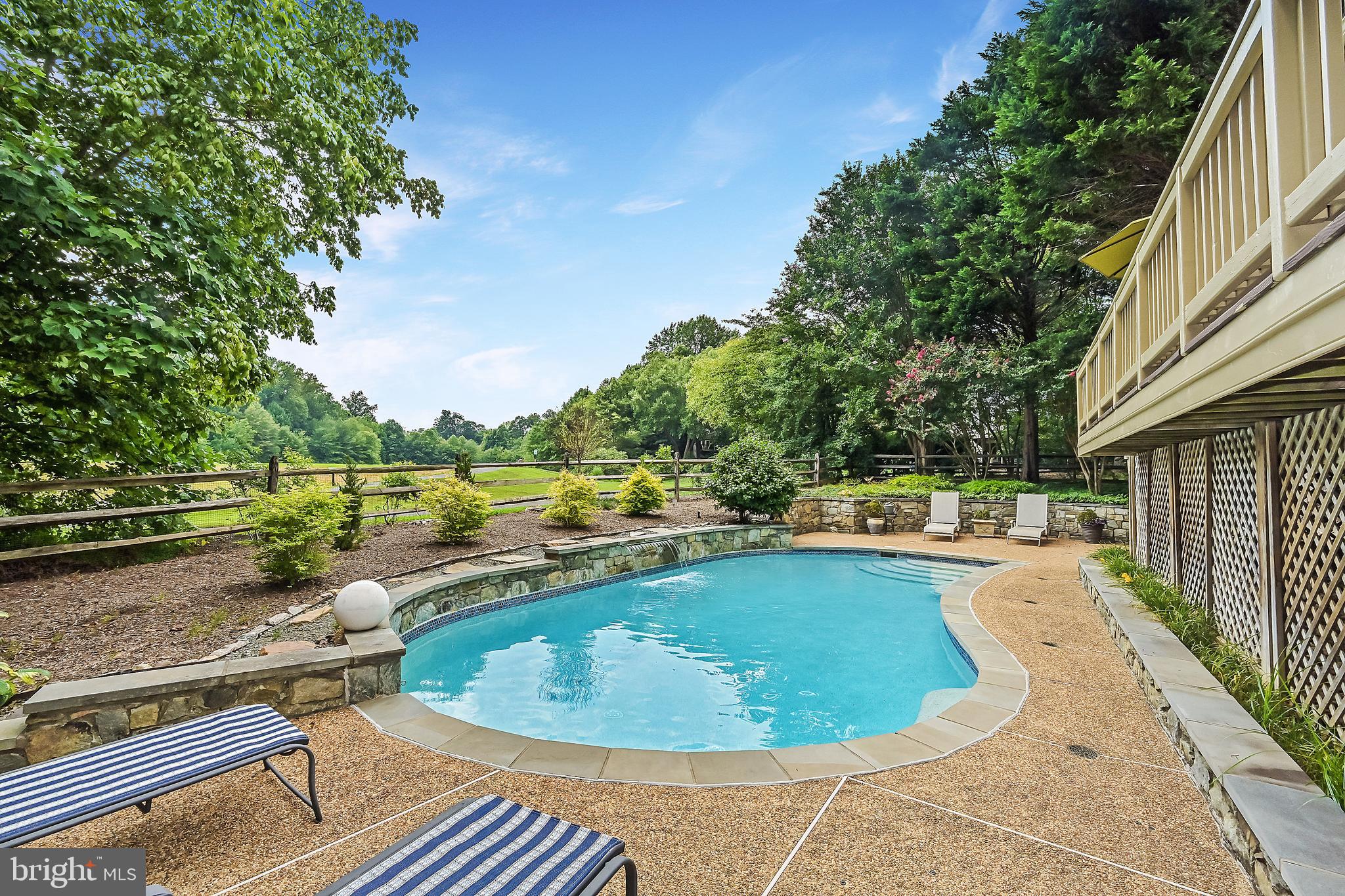 11311 Bright Pond Lane Reston, VA 20194 - Photo 45 of 50 Pool w/ Water Fountain