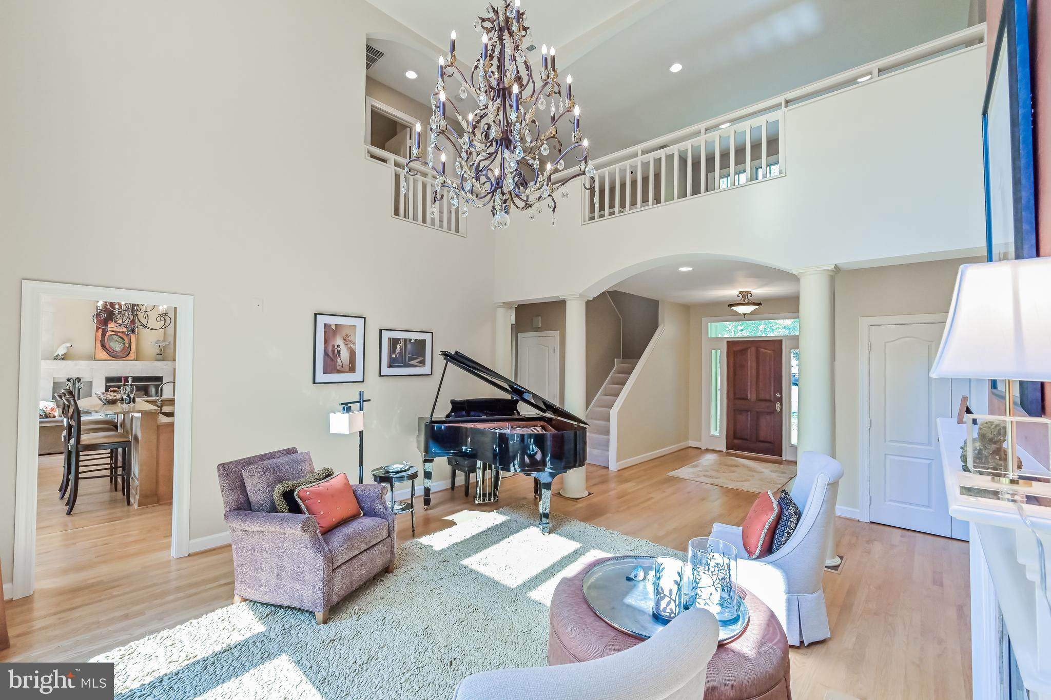 11311 Bright Pond Lane Reston, VA 20194 - Photo 7 of 50 Second Story Overlook into Living Room