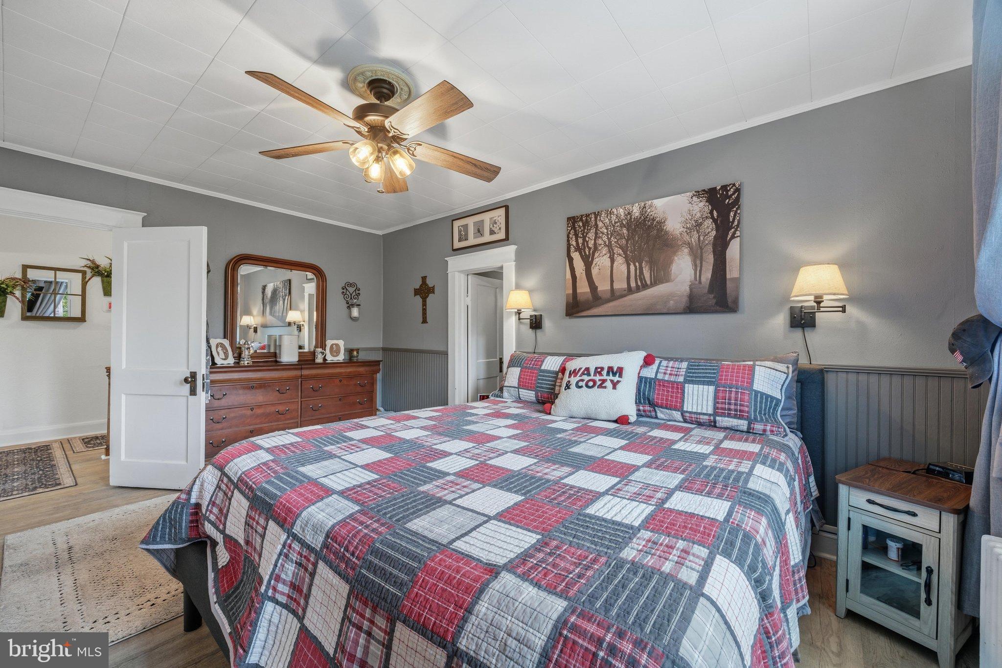522 Old Hammonds Ferry Road Linthicum Heights, MD 21090 - Photo 25 of 109 Charming bedroom with cozy, inviting decor.