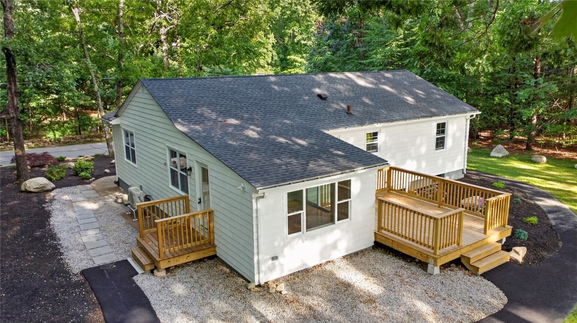 1 Angell Road Lincoln, RI 02865 - Photo 20 of 25 Side Door entrance and back deck