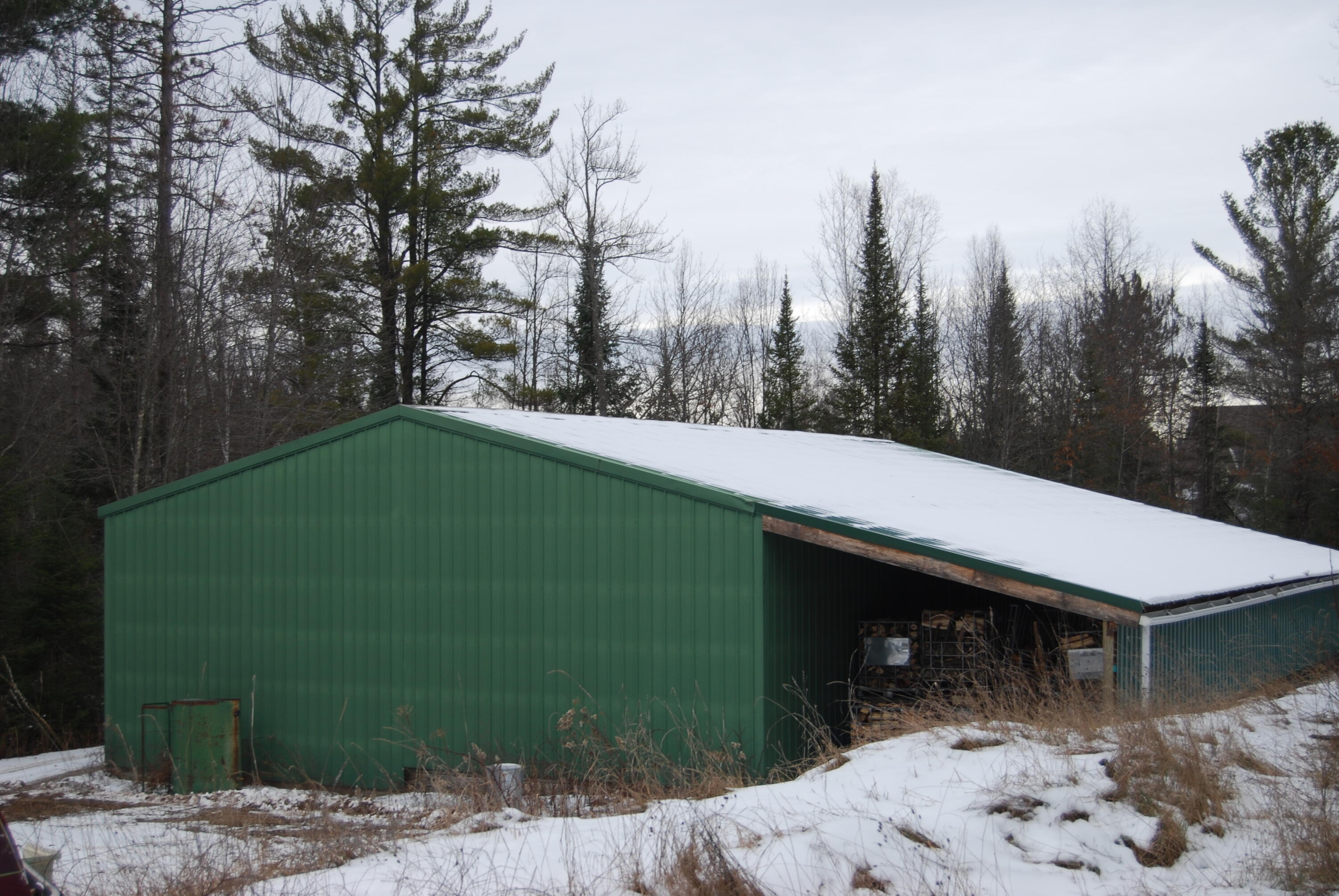 N11502 Nelson Road Athelstane, WI 54177 - Photo 58 of 77 Wood shelter lean two 64x16