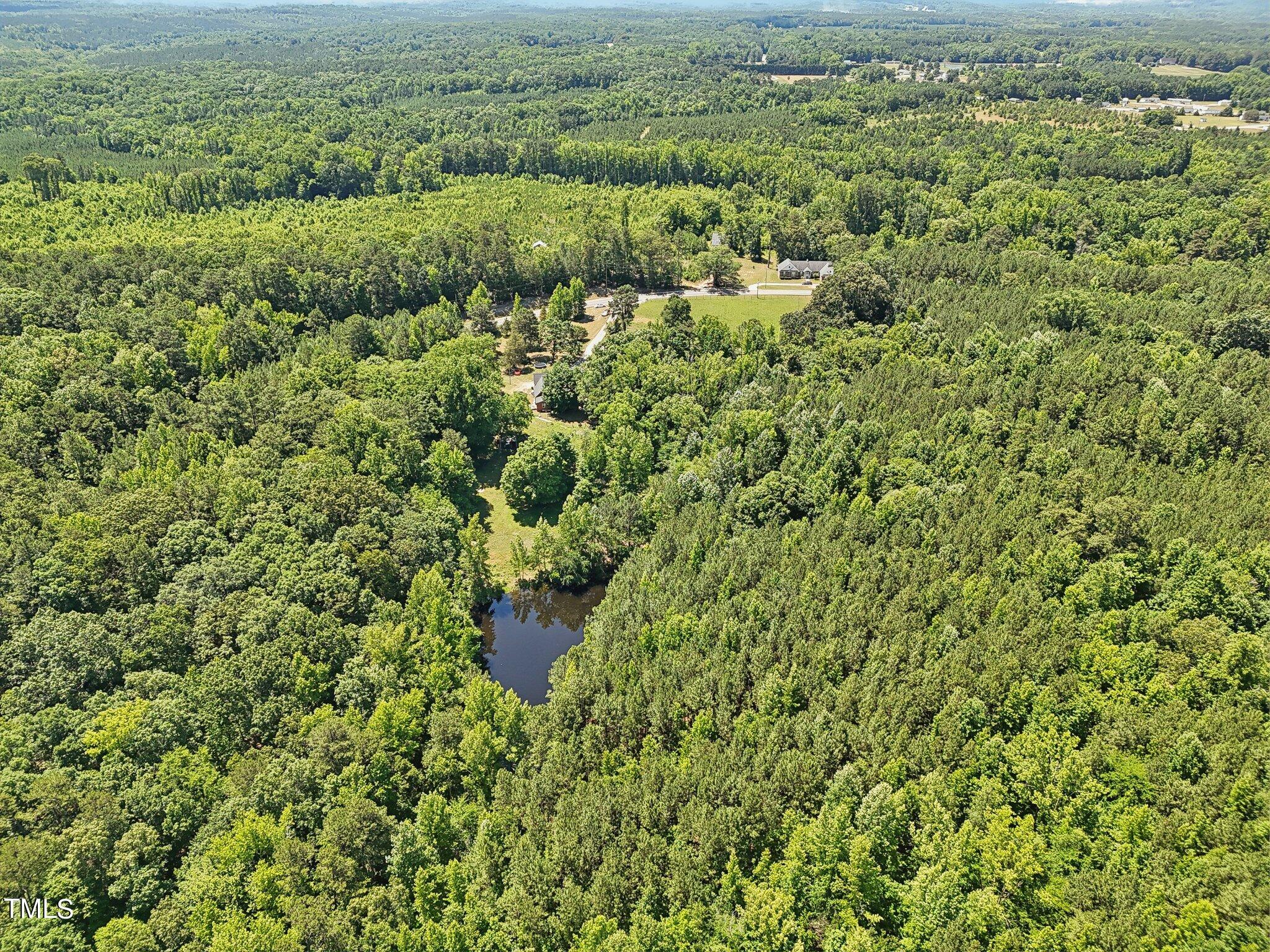425 Kittrell Road Kittrell, NC 27544 - Photo 61 of 69 Wooded land and pond