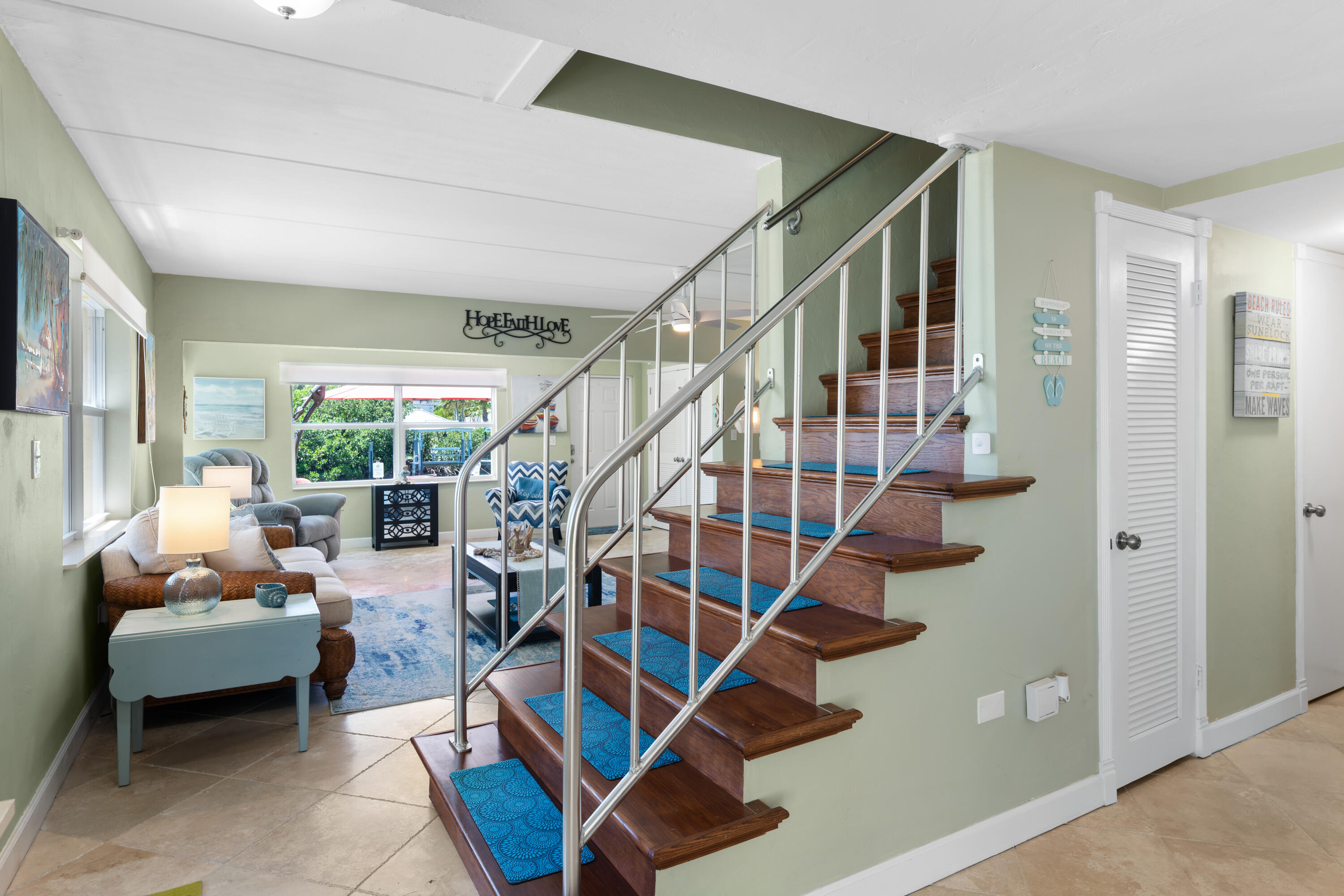591 Sombrero Beach Road, Unit 1B Marathon, FL 33050 - Photo 7 of 31 Interior Staircase