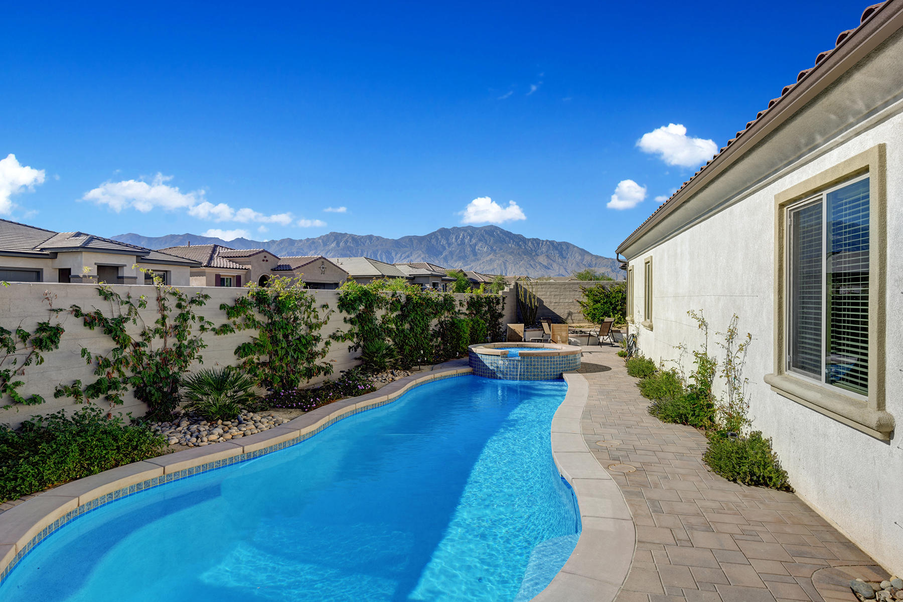 51 Merlot Rancho Mirage, CA 92270 - Photo 12 of 50 022 POOL AND SPA TO MOUNTAINS MLS