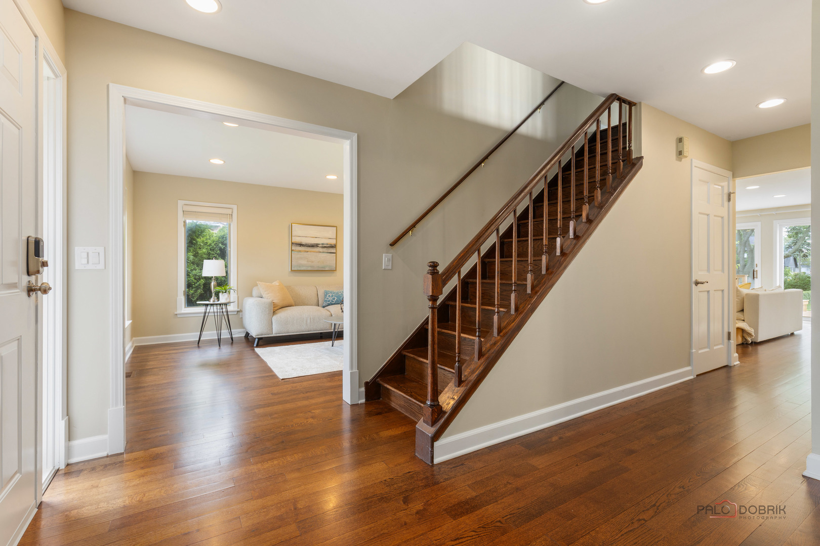 2965 Keystone Road Northbrook, IL 60062 - Photo 4 of 40 a view of an entryway with wooden floor and windows