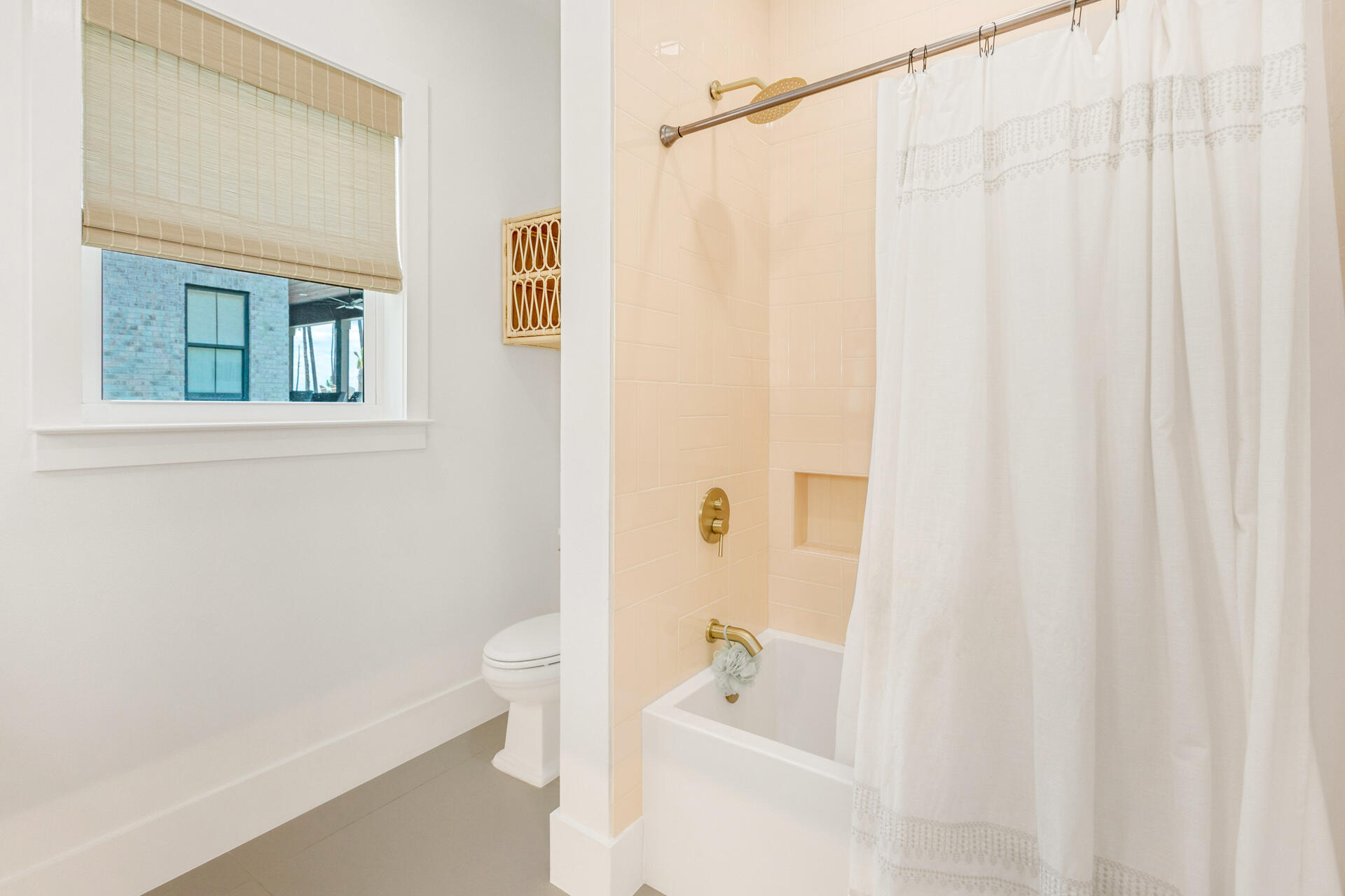 1341 Driftwood Point Road Santa Rosa Beach, FL 32459 - Photo 29 of 55 a bathroom with a shower curtain and a sink
