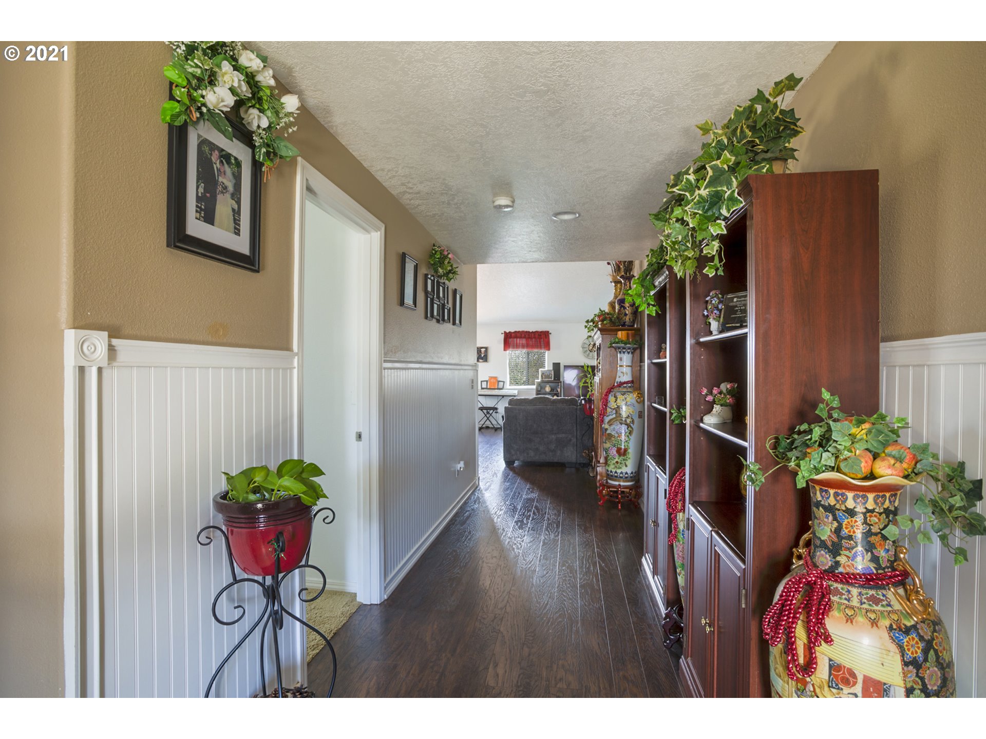 539 South 48th Place Springfield, OR 97478 - Photo 2 of 32 a living room with furniture and a potted plant