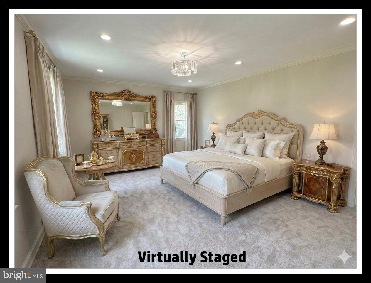 9421 Thornhill Road Silver Spring, MD 20901 - Photo 25 of 42 Primary Bedroom (staged)