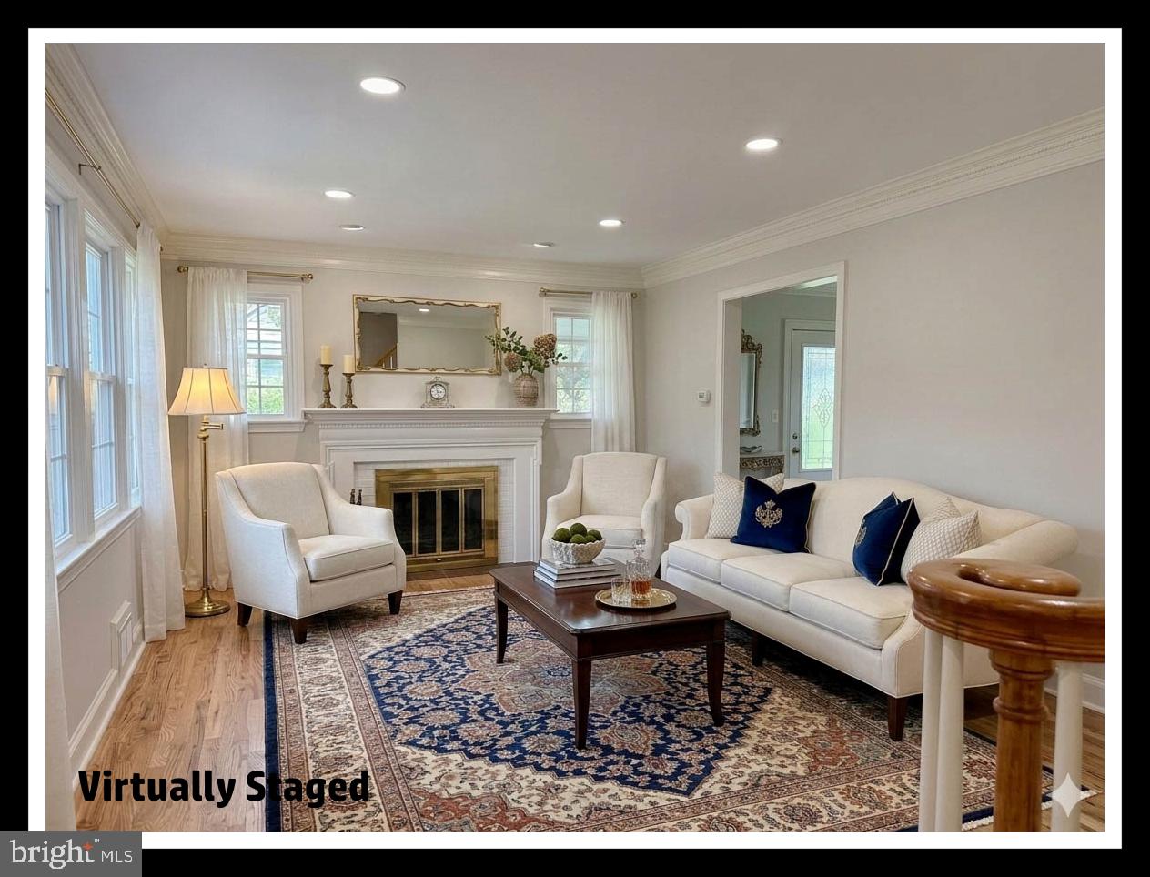 9421 Thornhill Road Silver Spring, MD 20901 - Photo 7 of 42 Living room ( staged)