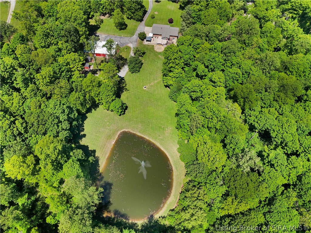 4420 Fox Road Charlestown, IN 47111 - Photo 81 of 94 Aerial of pond