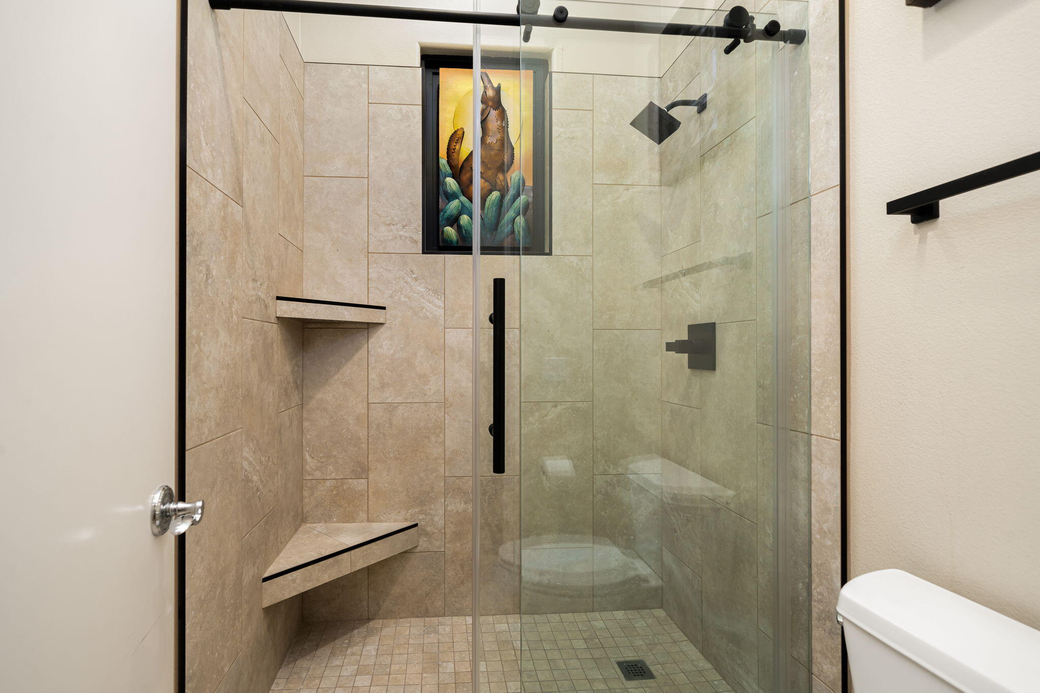 96 Vía Bella Rancho Mirage, CA 92270 - Photo 22 of 60 a bathroom with a shower