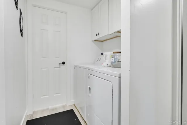 a utility room with a sink