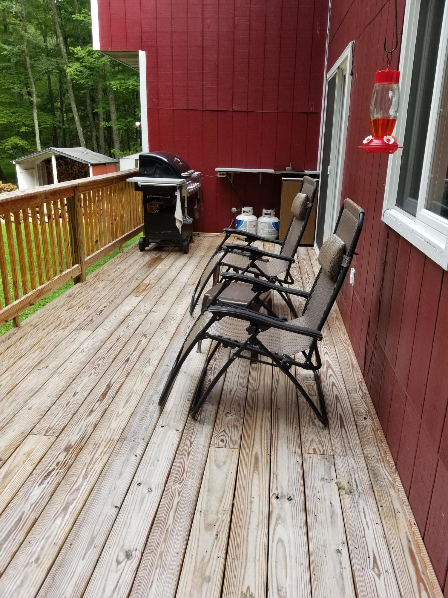 121 Weasel Road Dingmans Ferry, PA 18328 - Photo 35 of 40 Back deck