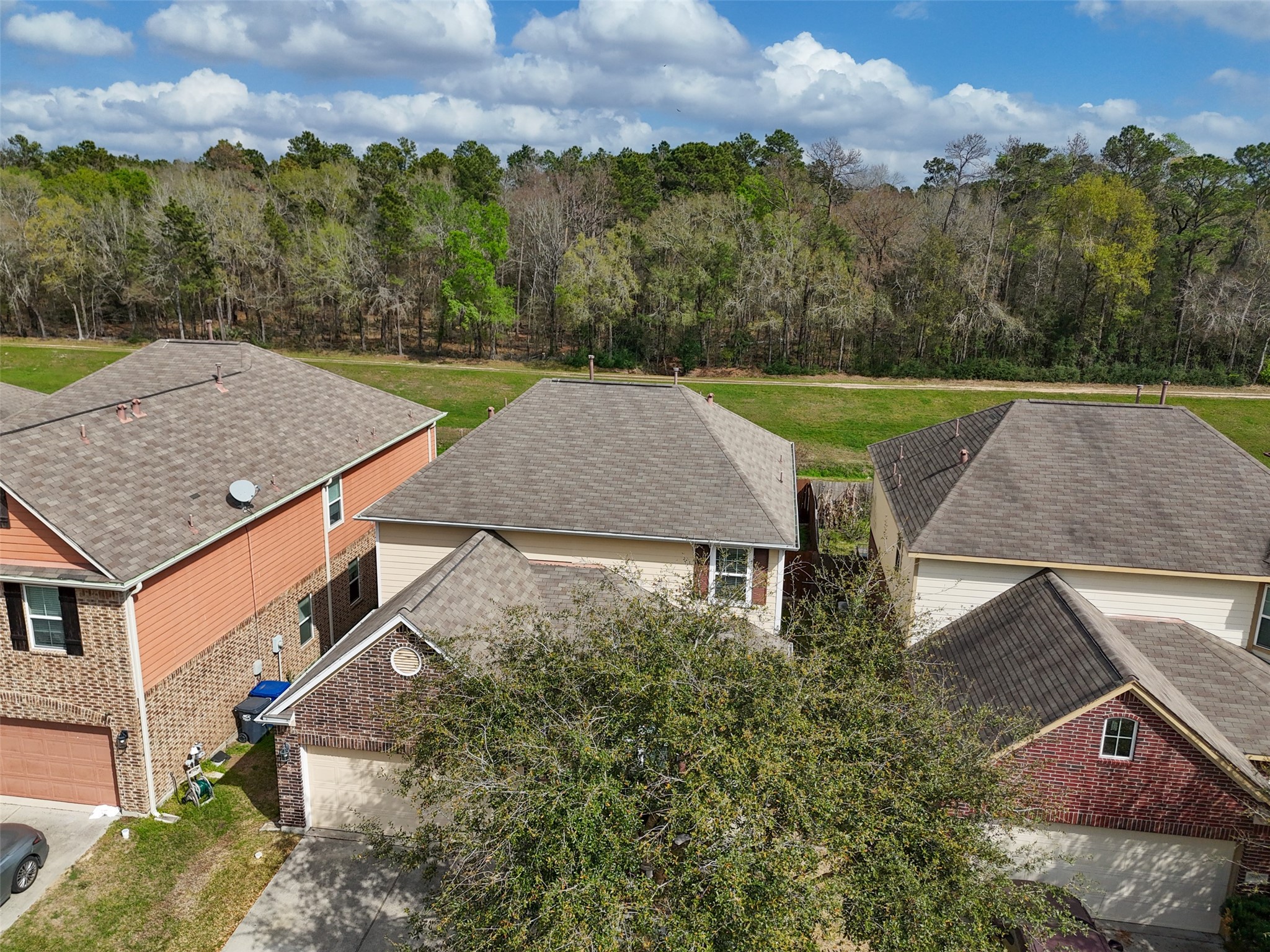 28915 Birch Green Way Spring, TX 77386 - Photo 25 of 30 an aerial view of a house with a yard