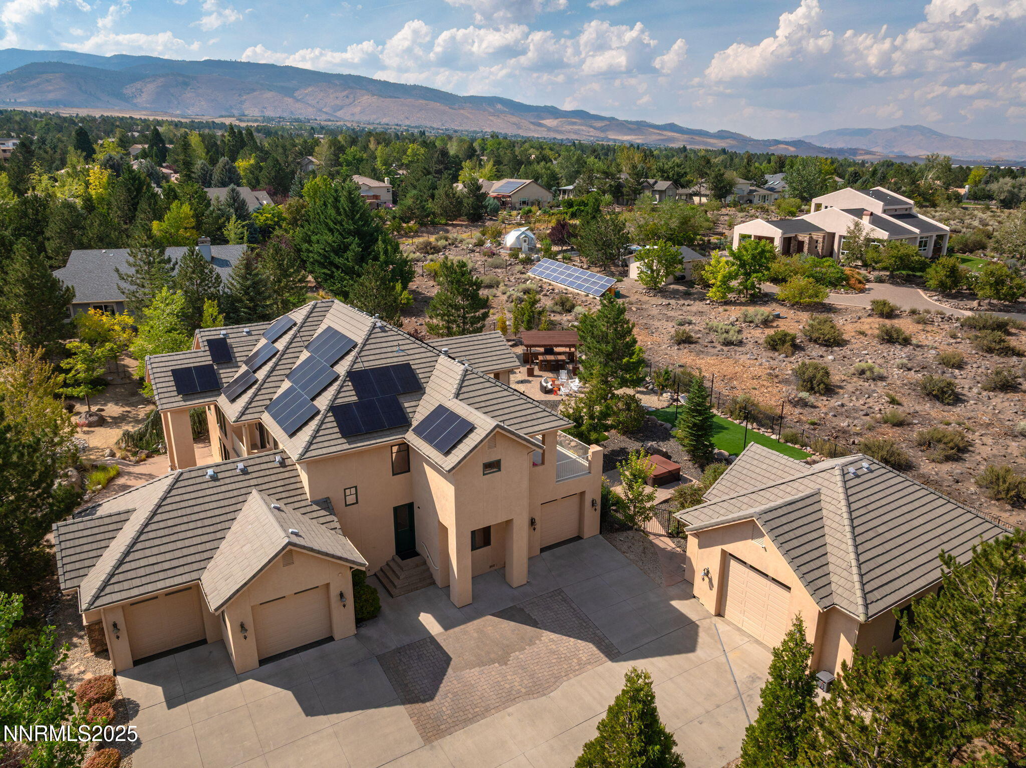 1465 Taos Lane Reno, NV 89511 - Photo 2 of 60 an aerial view of a house with a yard