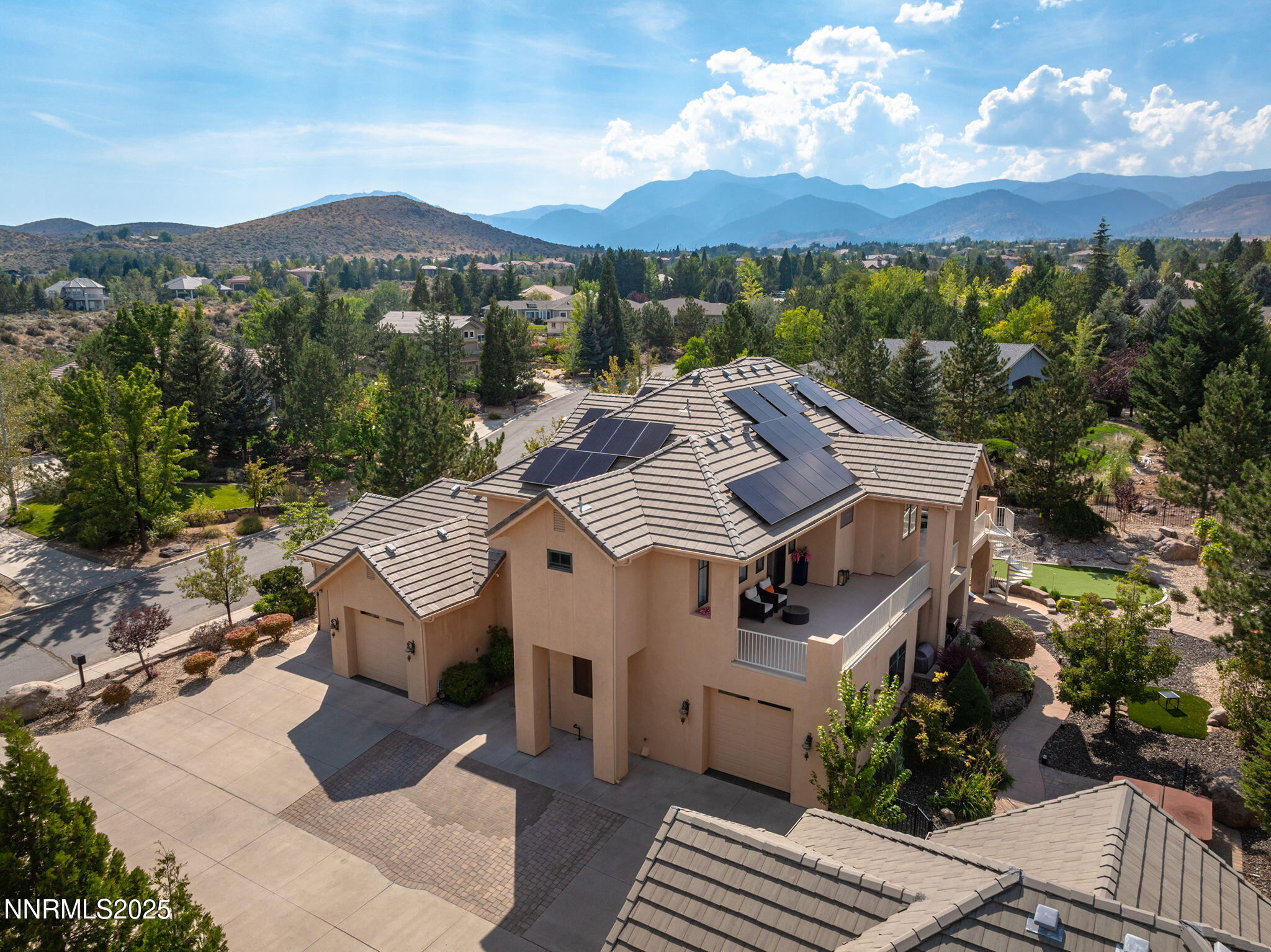 1465 Taos Lane Reno, NV 89511 - Photo 60 of 60 an aerial view of a house with a yard