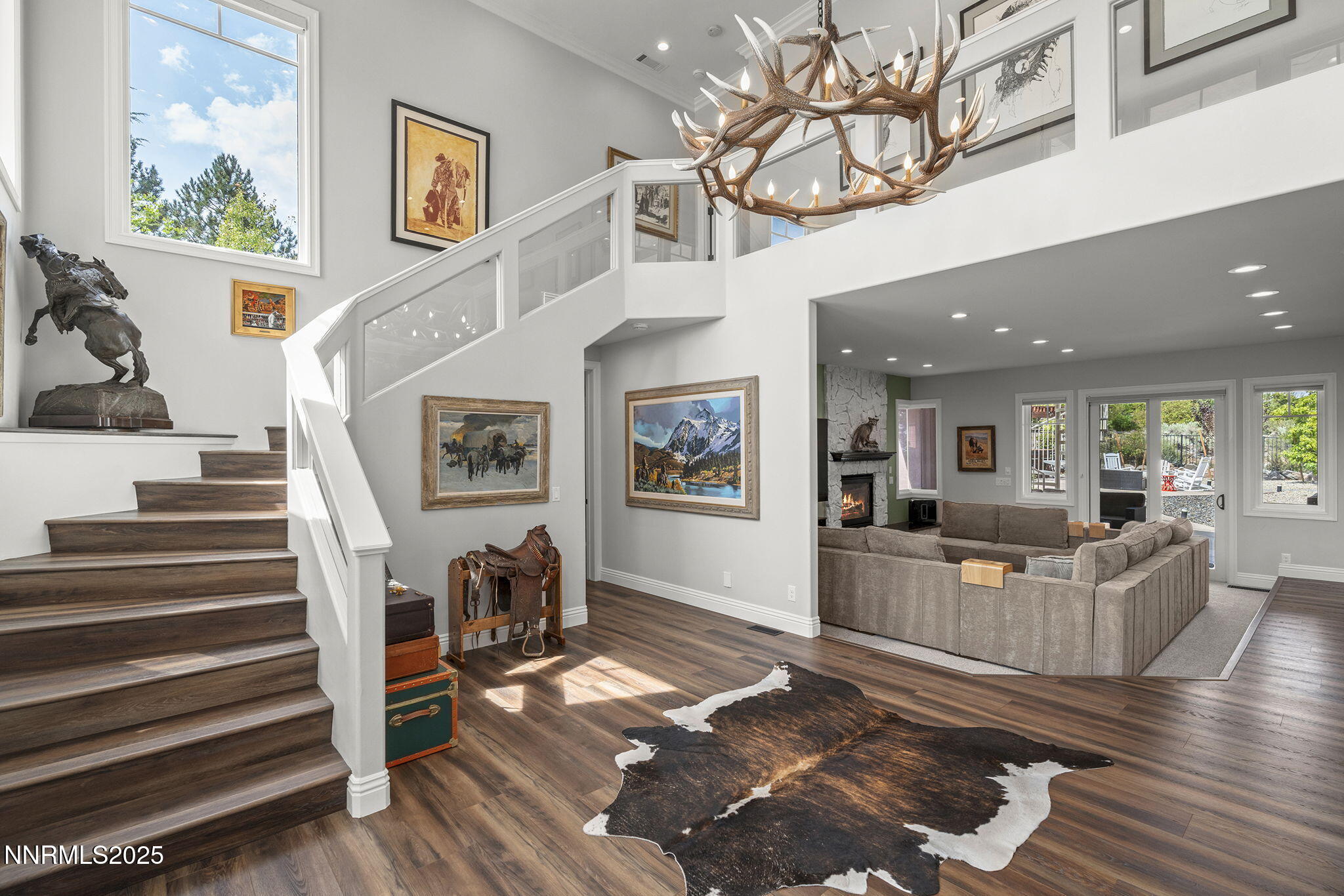 1465 Taos Lane Reno, NV 89511 - Photo 8 of 60 a living room with furniture and a wooden floor