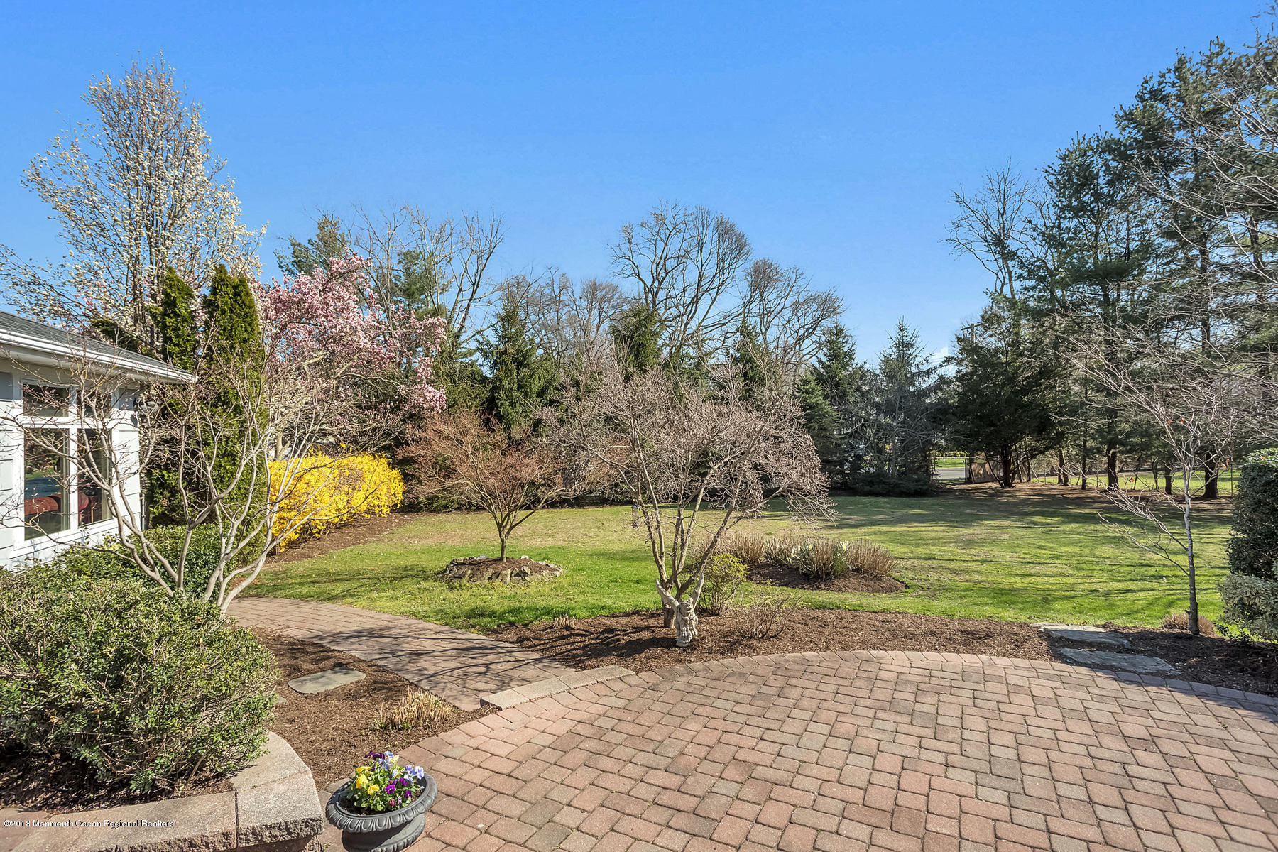 42 Oakes Road Little Silver, NJ 07739 - Photo 23 of 25 Park-Like Rear Yard