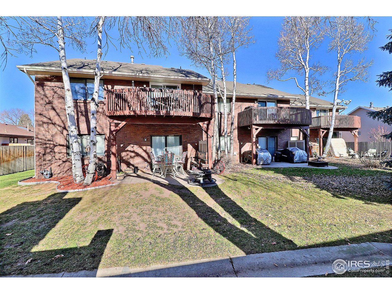 4924 10th Street Road Greeley, CO 80634 - Photo 23 of 24 Open Backyard of the 3-Units. All with Decks and Patios