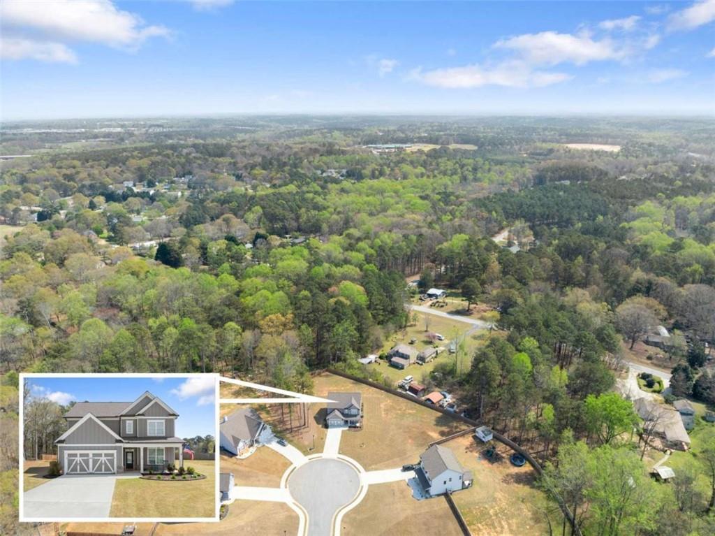568 Dunagan Court Winder, GA 30680 - Photo 57 of 61 an aerial view of residential houses with outdoor space