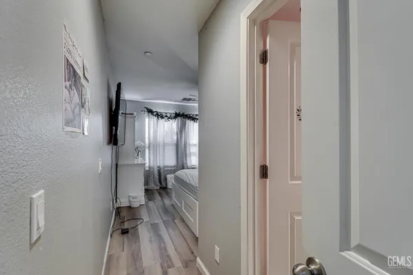 a very nice looking room with a large window