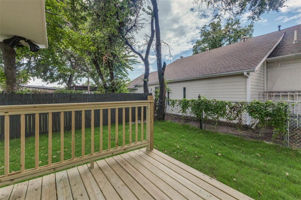 4536 Birch Street Dallas, TX 75223 - Photo 22 of 25 a view of backyard with green space