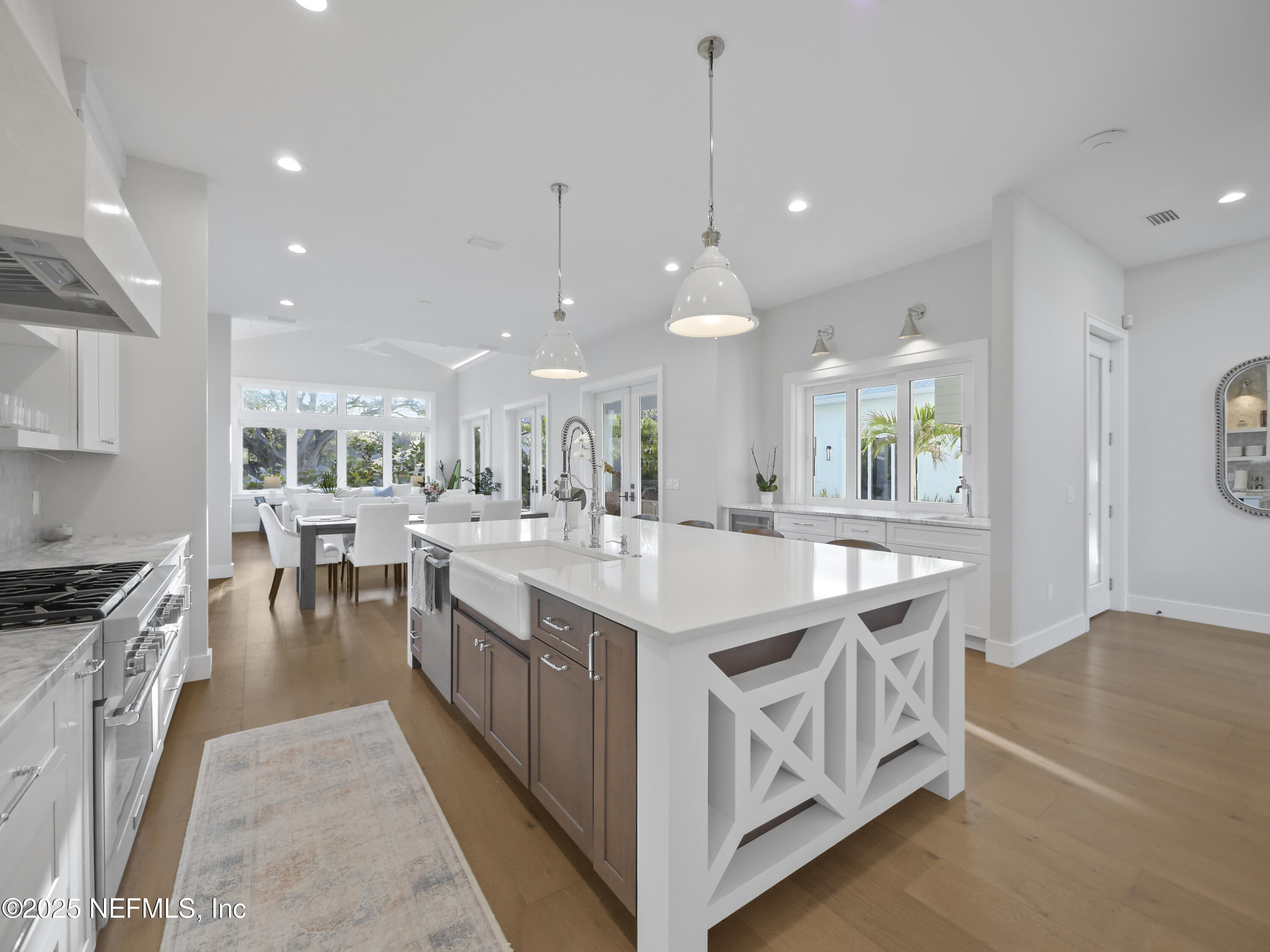 4021 Myrtle Street St. Augustine, FL 32084 - Photo 18 of 68 a kitchen with counter top space and sink