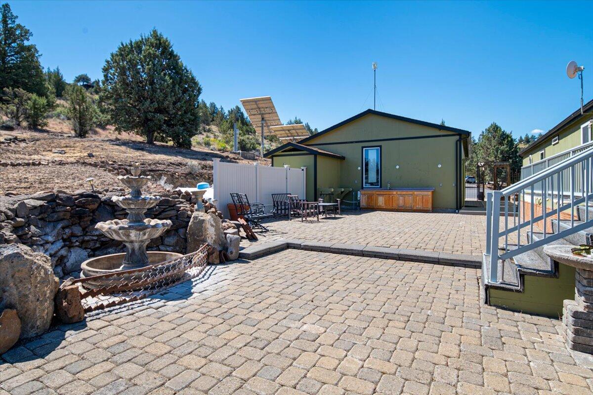 11182 Southwest Dynamite Lane Culver, OR 97734 - Photo 11 of 70 a view of a terrace with chairs